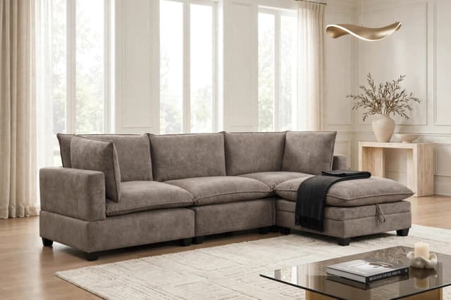 Cloud25 Modular Sectional (Performance Fabric) — photo 3
