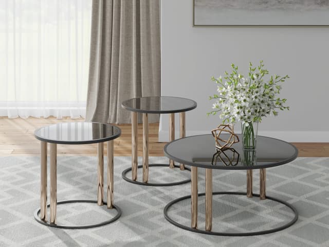 Ashley T219-13 Occasional Table Set — photo 1