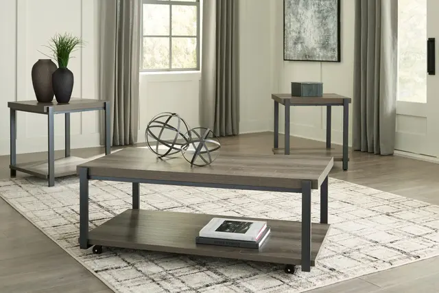 Ashley T393-13 Occasional Table Set — photo 1