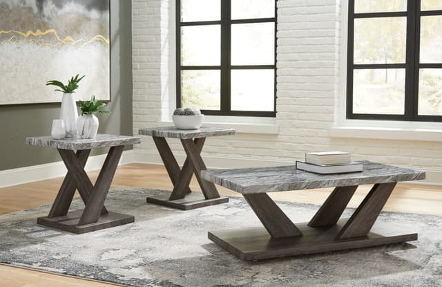 Ashley T400-13 Occasional Table Set — photo 1