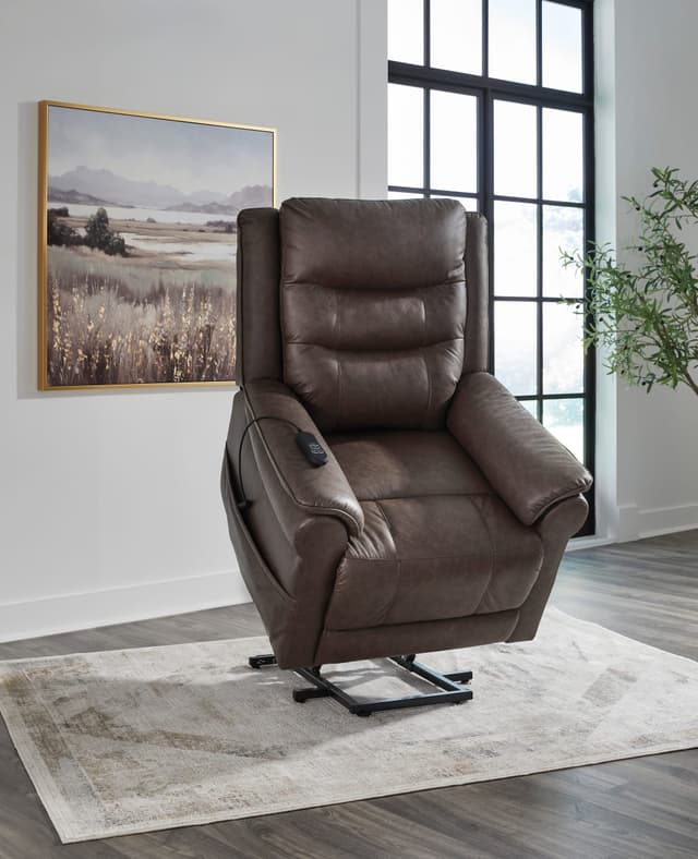 Ashley 1800412 - Power Lift Recliner (Heat/Massage) — photo 1