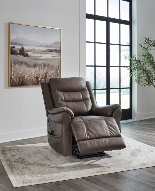 Ashley 1800412 - Power Lift Recliner (Heat/Massage) — photo 2