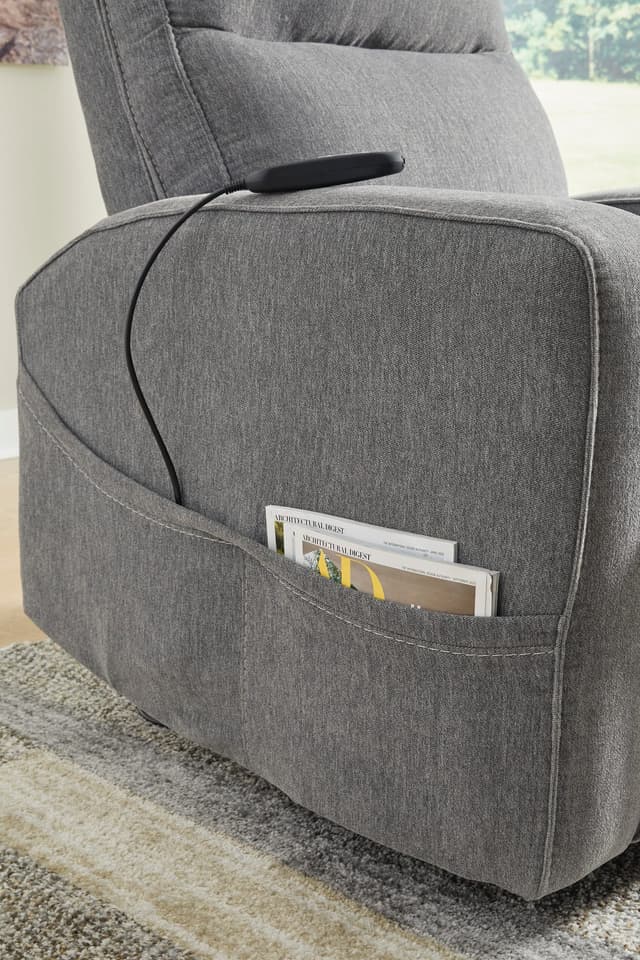 Ashley 9370412 - Power Lift Recliner (Heat/Massage) — photo 4