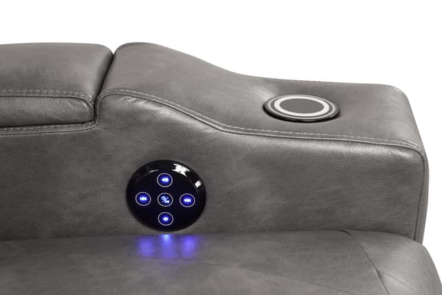TOPGUN2 Dark Gray - Power Recliner (Bluetooth Speaker + Led Light) — photo 5