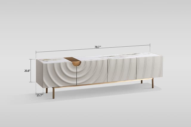 Onda TV Console (Cream White) — photo 5