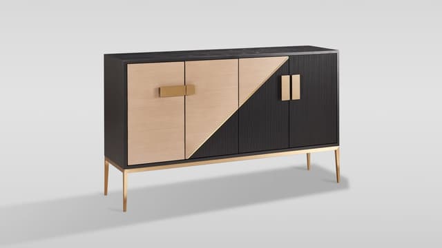 Divolia Sideboard (Grey Black) — photo 3