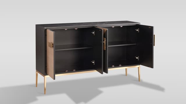 Divolia Sideboard (Grey Black) — photo 4