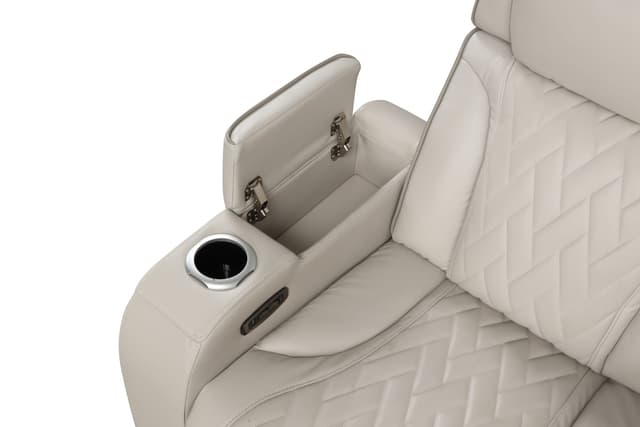 Spain Sand Power Reclining Sectional (Power Headrests) — photo 3