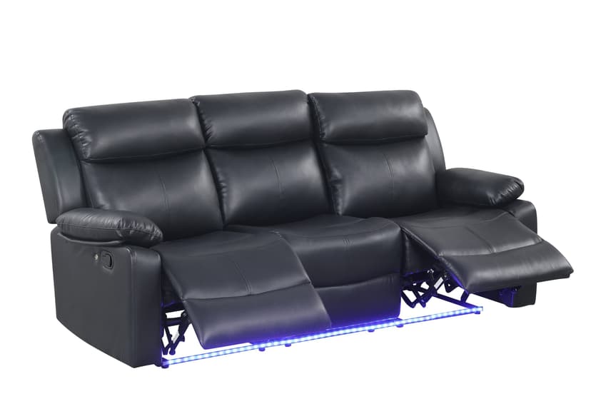 Aiden Black- 3PC Reclining Set