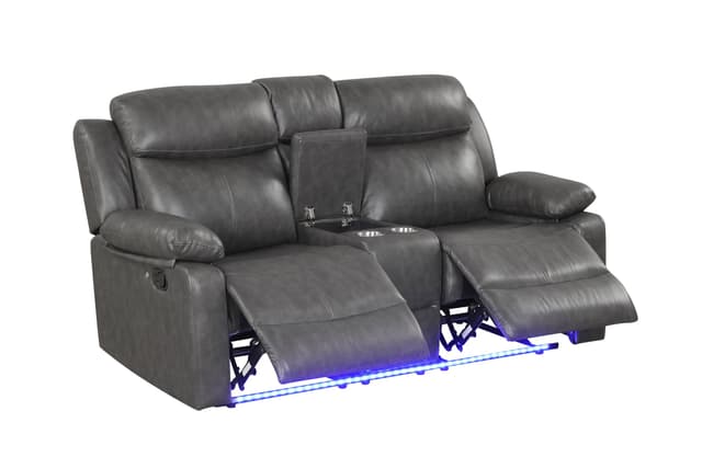 Aiden Gray - 3PC Reclining Set — photo 2