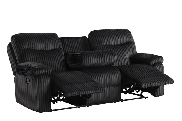 BRAVO - Black 3pc Reclining Set — photo 1
