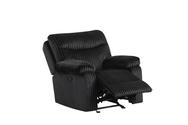 BRAVO - Black 3pc Reclining Set — photo 3