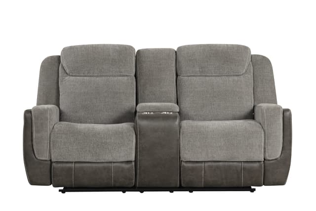 LISA - Gray 3pc Reclining Set — photo 2