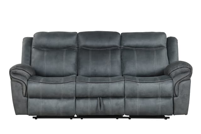 Andres Grey - 3pc Reclining Living Room Set — photo 2