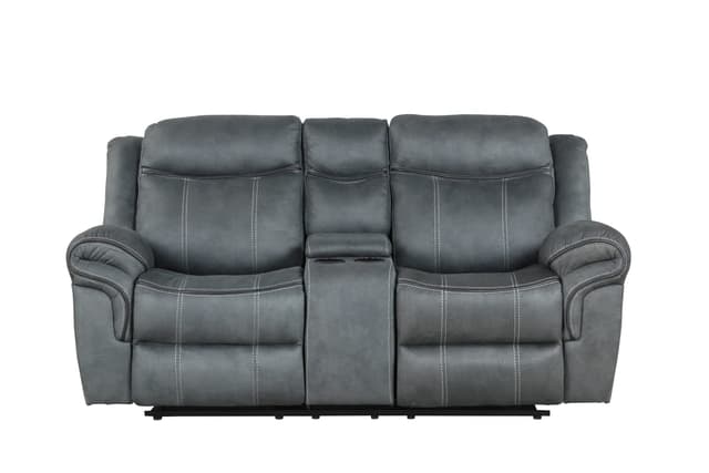 Andres Grey - 3pc Reclining Living Room Set — photo 3