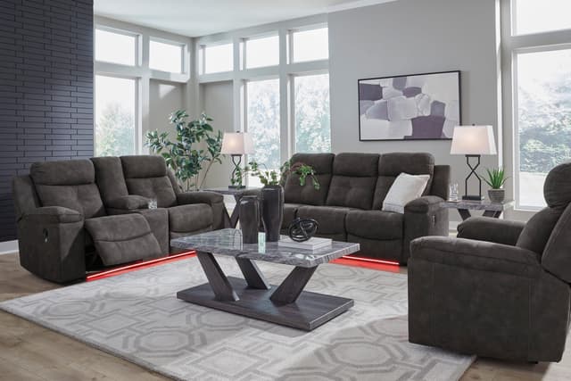 Ashley 636-05 - 2pc or 3pc Reclining Set (Multi-Color LED Lights) — photo 3