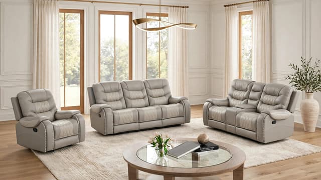 Ashley1004 OVERSIZED 3PC Reclining Set — photo 5