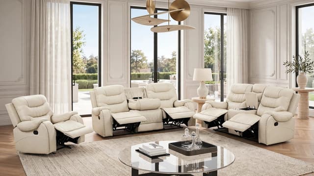 Ashley2005 OVERSIZED 3PC Reclining Set — photo 4
