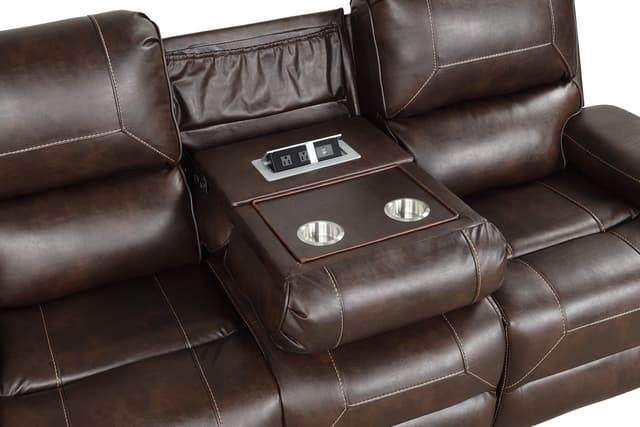 Titan Espresso 3pc Reclining Set — photo 4