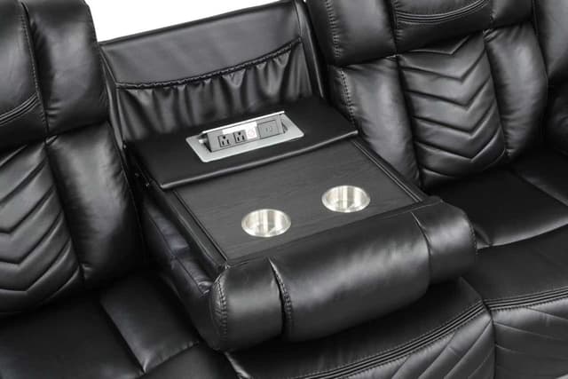 Ace Black - 3PC Reclining Set — photo 3