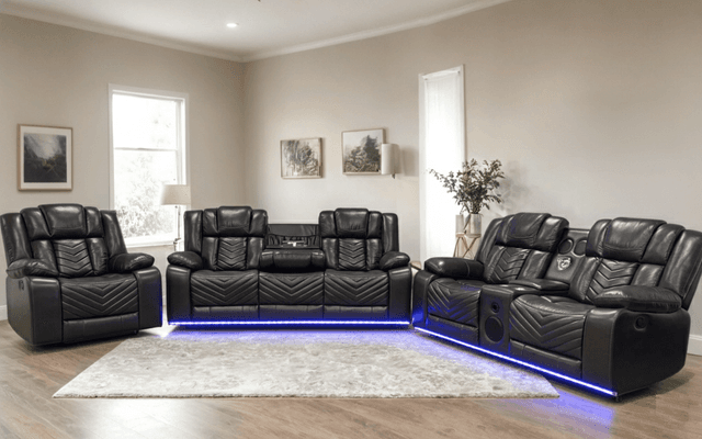 Ace Brown - 3PC Reclining Set — photo 2