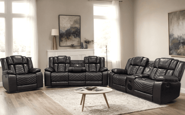 Ace Brown - 3PC Reclining Set — photo 1