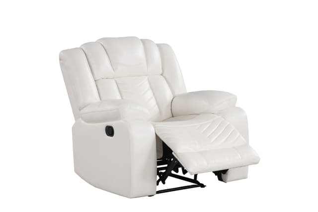 Ace White - 3PC Reclining Set — photo 3
