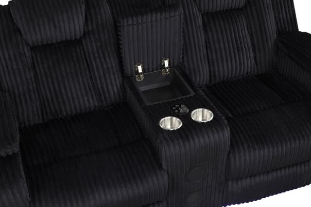 Hulk10 Black - 3PC Reclining Set — photo 5