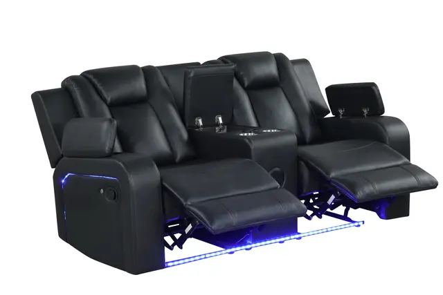 Hulk20 Black - 3PC Reclining Set — photo 1