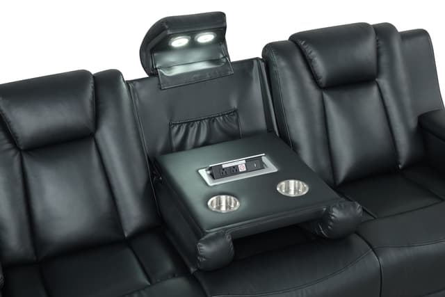 Hulk20 Black - 3PC Reclining Set — photo 3