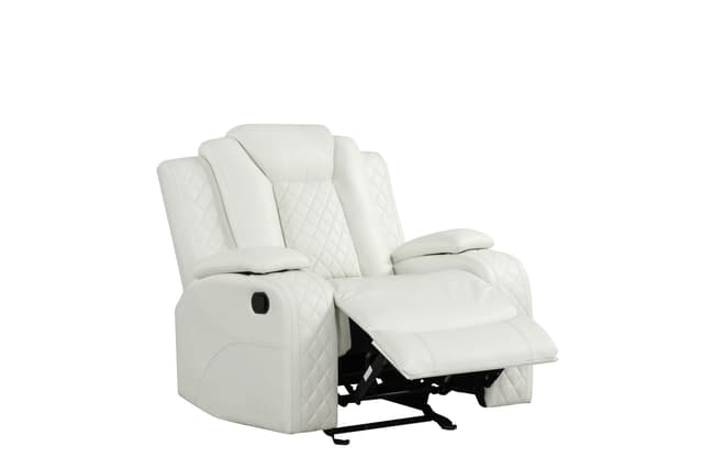 Luz White - 3PC Reclining Set — photo 3