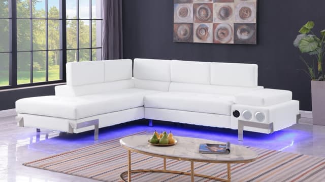 S1047 Magic White (LED & Speaker) — photo 4