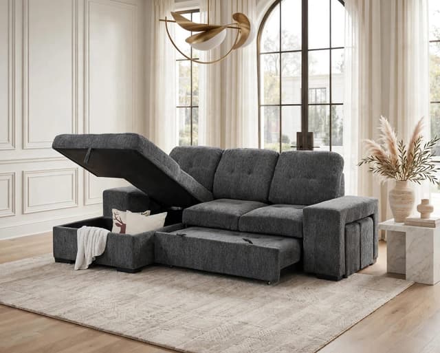 Kevin Sectional With Pull-Out Bed — photo 1