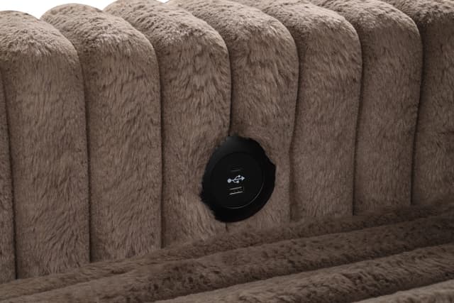 Forever Mocha Sectional With Pull-Out Bed — photo 3
