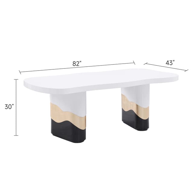 D901 Orion 82" Dining Table — photo 8