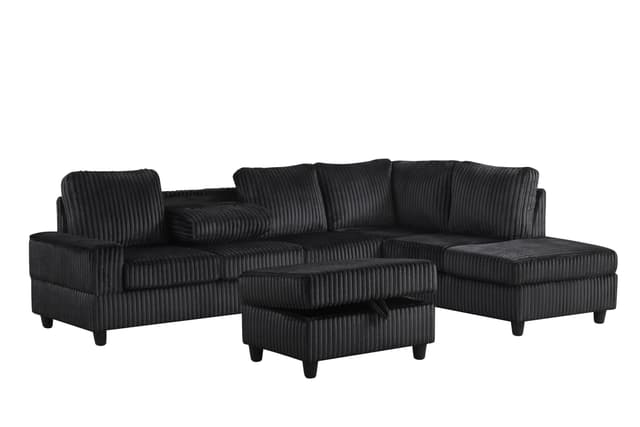 48Heights Reversible Sectional + Ottoman — photo 3