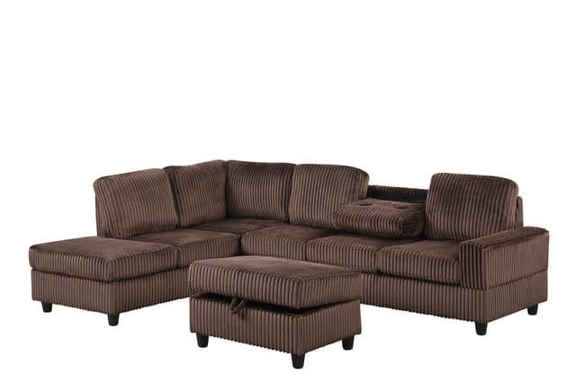 51Heights Reversible Sectional + Ottoman — photo 1