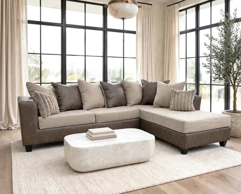 110 Latte - Sectional