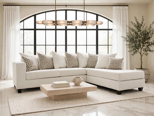 110 - Stone Sectional — photo 2