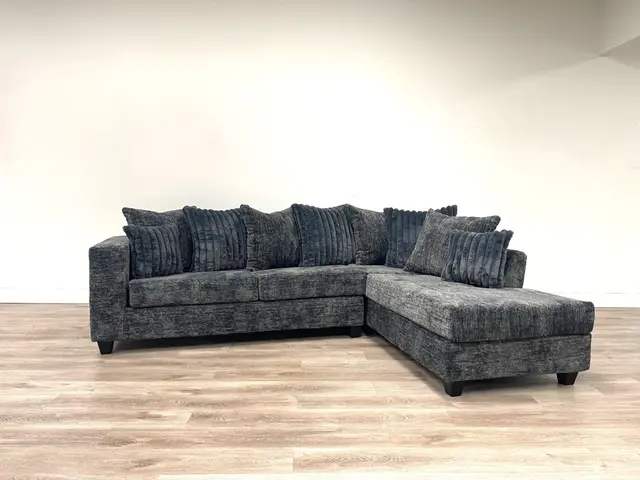 410 Sectional (Charcoal) — photo 1