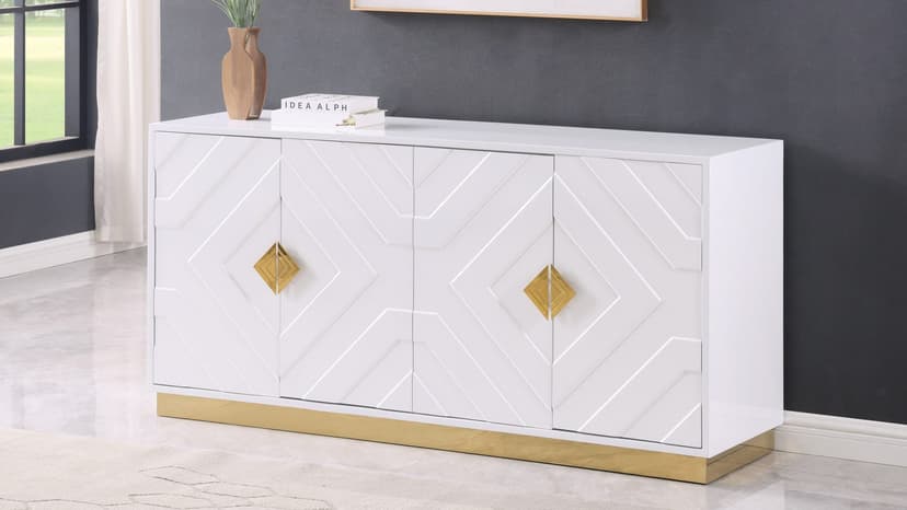 A-C13 Parso Console (White)
