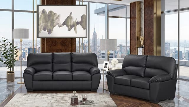 Tiffany Black - 3PC Living Room Set — photo 2