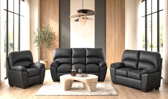 Tiffany Black - 3PC Living Room Set — photo 3