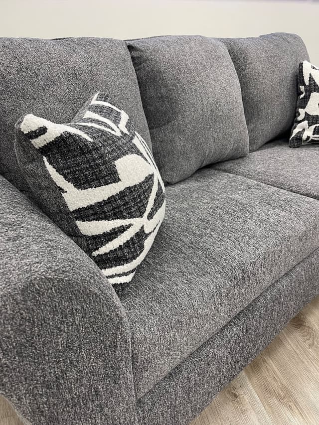 210 GRAY - 2PC Sofa and Loveseat Set — photo 2