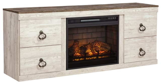 EW0267-268 - TV Stand w/Fireplace 60" L — photo 2