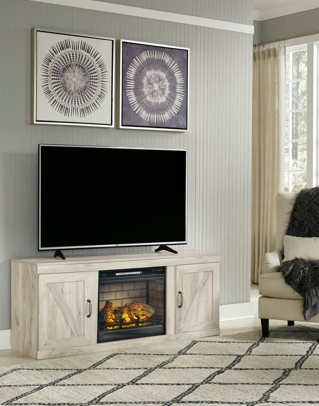 EW0331-268 - TV Stand w/Fireplace 60"L — photo 1