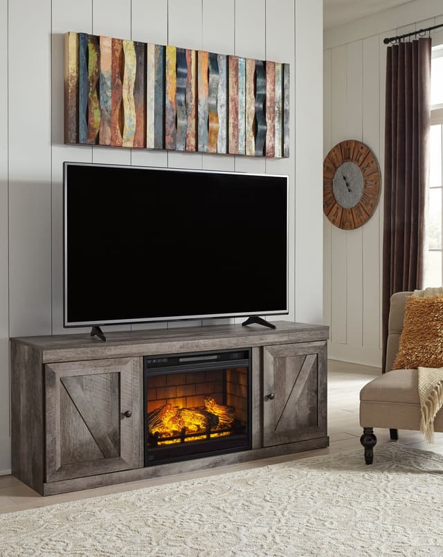 EW0440-268 - TV Stand w/Fireplace 60"L — photo 1