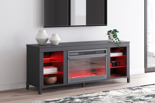 W2721-168 - TV Stand w/ Fireplace 59"L (LED Lights) — photo 3