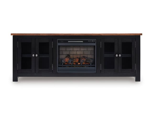 W664-68 - TV Stand w/Fireplace 75" L — photo 2