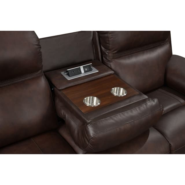 S7275 El Paso (Power/Leather) (S7275-SLR-BRN) — photo 2